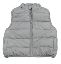 Sivá šušťáková zateplená vesta zn. St. Bernard