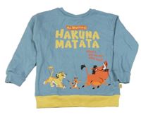 Modrošedá mikina Levíý Kráľ George