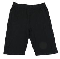 Čierne elastické kraťasy Young Idols