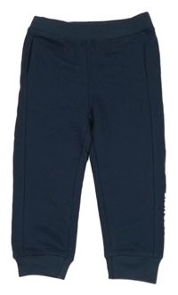 Tmavomodré tepláky DKNY