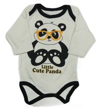 Bílo-černé body s pandou Minibird