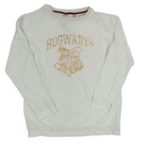 Biele pyžamové tričko so znakem - Harry Potter H&M