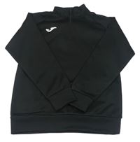 Čierna športová mikina s logom zn. Joma