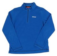 Modrá fleecová funkčná mikina s logom REGATTA