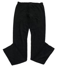 Čierne rebrované zamatové legíny KOTON KIDS