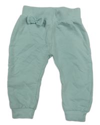 Mentolové tepláky s mašlou Baby bol