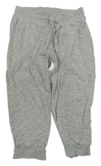 Sivé melírované tepláky H&M
