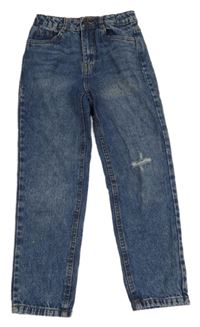 Modré rifle s dírou na koleni zn. Destination