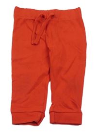 Červené ľahké tepláky F&F