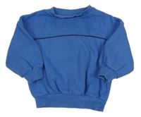 Modrá oversize mikina s pruhom George