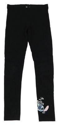 Čierne legíny so Stitchem Disney