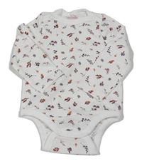 Smetanové květované body Topomini
