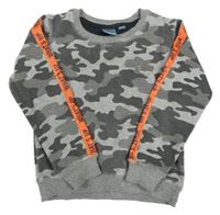 Sivá army mikina