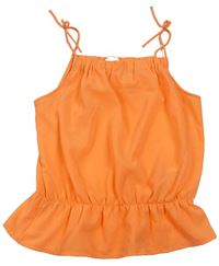 Neónově oranžový top zn. H&M