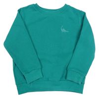 Zelená mikina s dinem Everyday