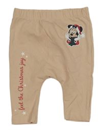 Pudrové legíny s Minnie Disney