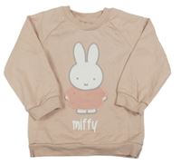 Svetloružová mikina s Miffy George