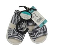 Modro-bílé pruhované capáčky s mašlemi Matalan