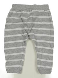 Sivo-biele pruhované tepláky Impidimpi