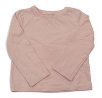 Růžové triko H&M