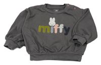 Antracitová mikina - Miffy M&S