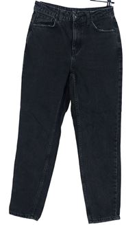 Dámské tmavošedé mom rifle Topshop vel. 26/30