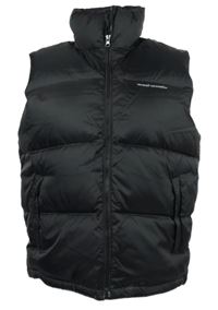 Pánská černá šusťáková zateplená vesta Maui-Wowie
