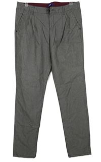 Dámské šedé plátěné chino kalhoty Mexx