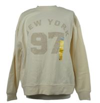 Nové - Dámská smetanová mikina s číslem Primark 