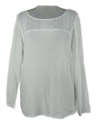 Dámská bílá halenka s krajkou Object 