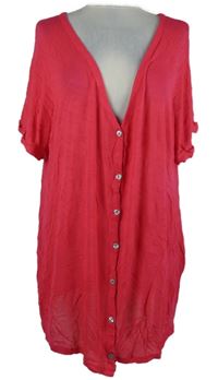 Nové - Dámská fuchsiová úpletová tunika F&F