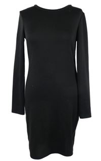 Dámké čierne šaty Sinsay