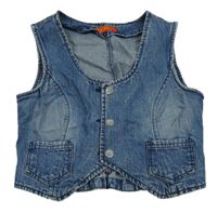 Modrá rifľová vesta CFL