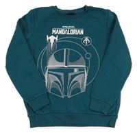 Petrolejová mikina s potiskem Star Wars