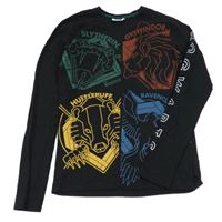 Černé triko Harry Potter