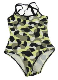 Barevné vzorované plavky New Look