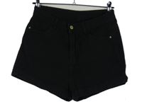 Dámské černé riflové kraťasy Shein