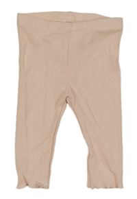 Ružové žabrované legíny Obaibi