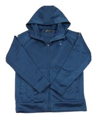 Tmavomodrá športová prepínaci mikina s kapucňou Next