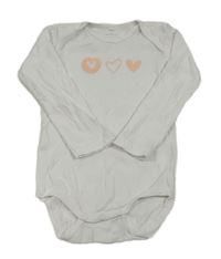 Bílé body se srdíčky Name it