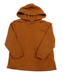 Hrdzavá mikina s kapucňou H&M