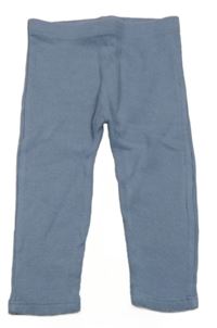 Modré rebrované legíny George