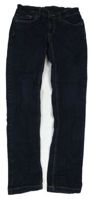 Tmavomodré skinny rifle C&A