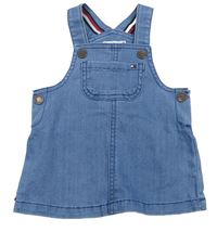 Modré riflové laclové šaty Tommy Hilfiger 
