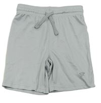 Sivé športové kraťasy s logom Primark