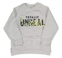 Bílá mikina s nápisem Primark