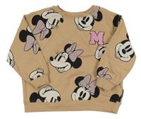 Béžová mikina s Minnií H&M