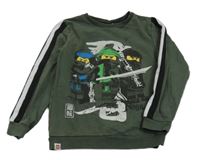 Khaki mikina Ninjago Tu