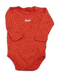 Červené puntíkované body Disney 