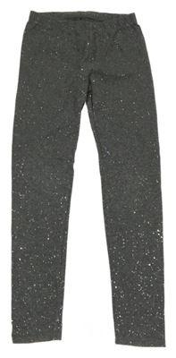 Sivo-strieborné legíny GAP